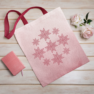 Pellava- tai puuvillakangaskassi «Musta kissa tähtitaivaalla»