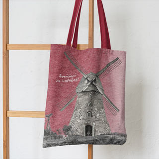 Pellava- tai puuvillakangaskassi «Musta kissa tähtitaivaalla»