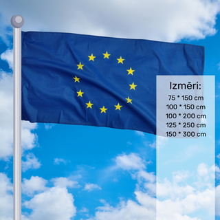 Eiropas Savienības karogs fasādei vai mastam