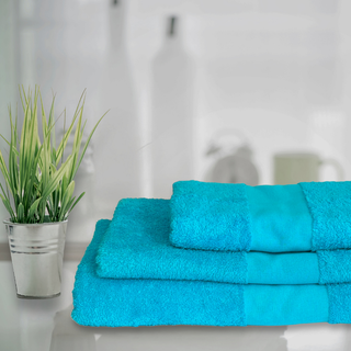 Ikdienas frotē dvielis «OLIMA 360» | Karību zilais