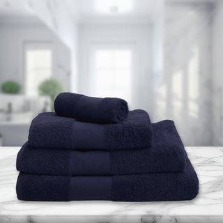 Klasiskais frotē dvielis «OLIMA 450» | Tumši zils