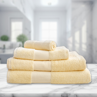 Klasiskais frotē dvielis «OLIMA 450» | Vaniļas baltais