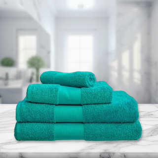 Klasiskais frotē dvielis «OLIMA 450» | Tirkīza