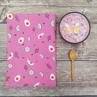 Lina dvielis | kolekcija «Latvieša kods» | Aukstā zupa