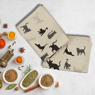 Lina dvielis | Kaķis dažādais