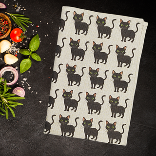 Lina dvielis | Kaķis ziņkārīgais