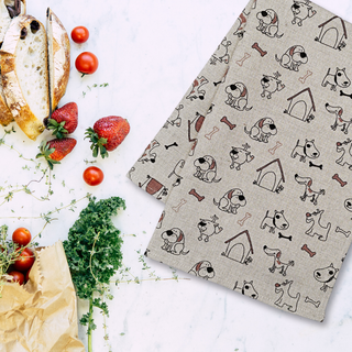 Lina dvielis | Suņu pagalms