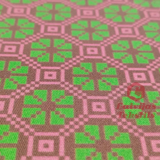 Kokvilnas Audums (260 G/M2) Ar Apdruku | Kolekcija «Etnogrāfiskie Raksti» Sauka