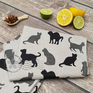 Lina Dvielis | Kolekcija «Klasiskās Vērtības» Melnais Un Pelēkais Kaķis