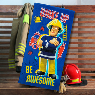Frotē dvielis bērniem | Fireman Sam – Ugunsdzēsējs Sems | 70x140 cm