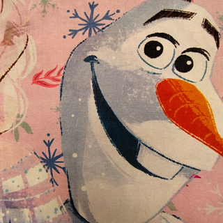 Frotē dvielis bērniem | Disney® Ledus sirds - Frozen | Elza un Olafs | 2