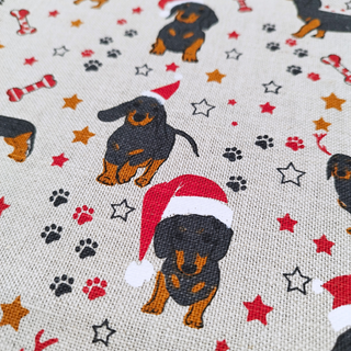 Lina dvielis | Ziemassvētku taksīši