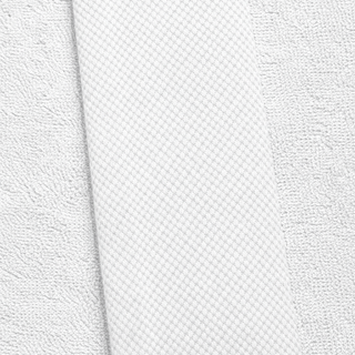 Organiskās kokvilnas vannas dvielis 450 g/m² | 70 × 140 cm | balts