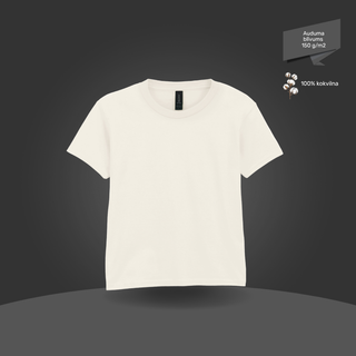 Pamata T-krekls bērniem | 150 g/m² | Dabīgi balts