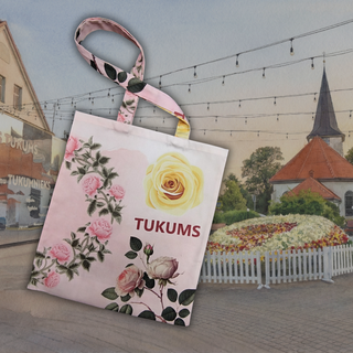 Tukuma Rožu svētku maisiņš – radīts no 50 metrus gara karoga | diz. 1