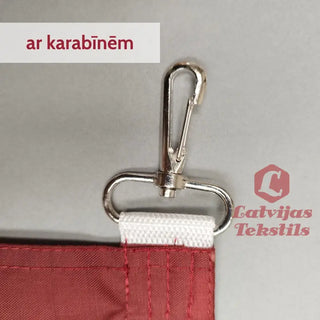 Latvijas Karogs Mastam | 125 * 250 Cm Specializts Audums Karogs